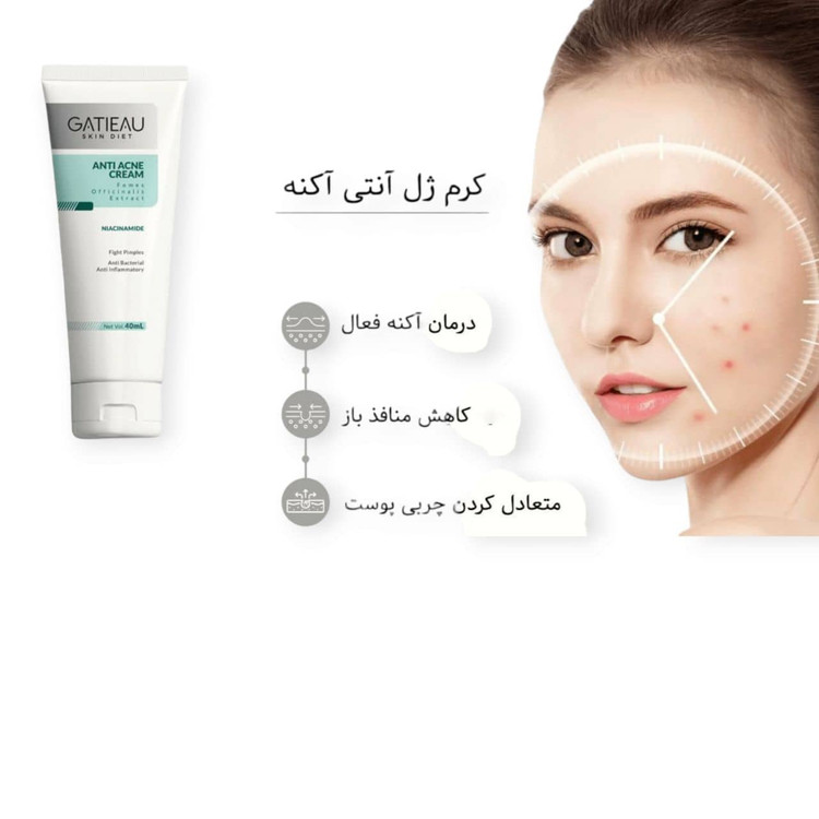 پک کرم ضدجوش ولک گاتیو40میل و ژل شستشوی درخت چای ۳۰۰ میل ویتابلا