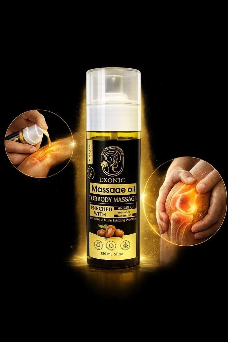 روغن ماساژ بدن اکسونیک حاوی روغن ارگان المانی
